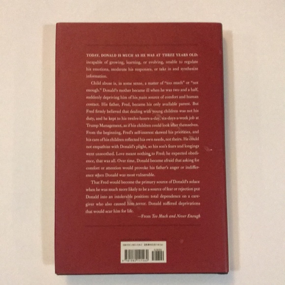 Too Much and Never Enough - Book Mary L. Trump, PH.D. - Picture 2 of 10